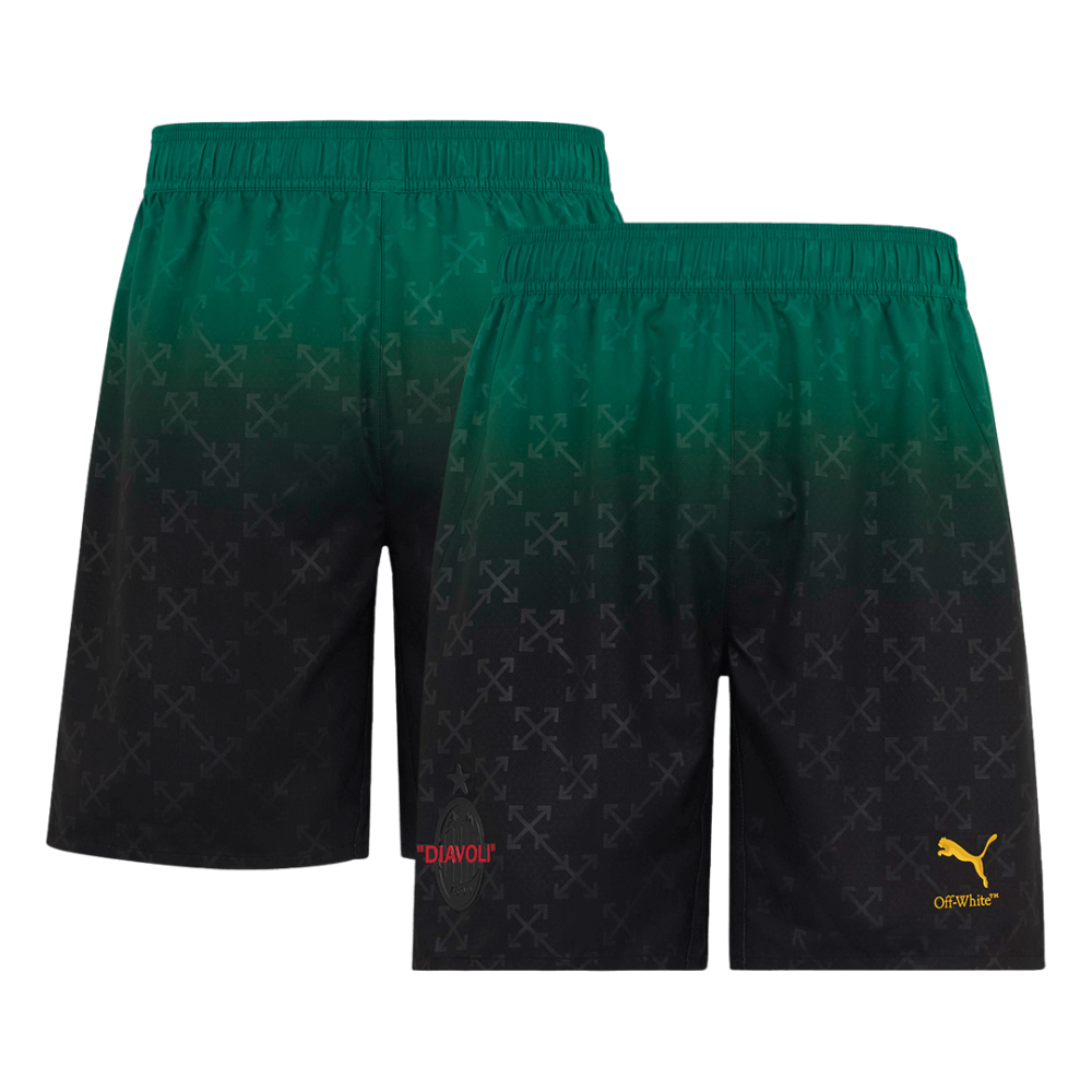 AC Milan Fourth Away Soccer Shorts
