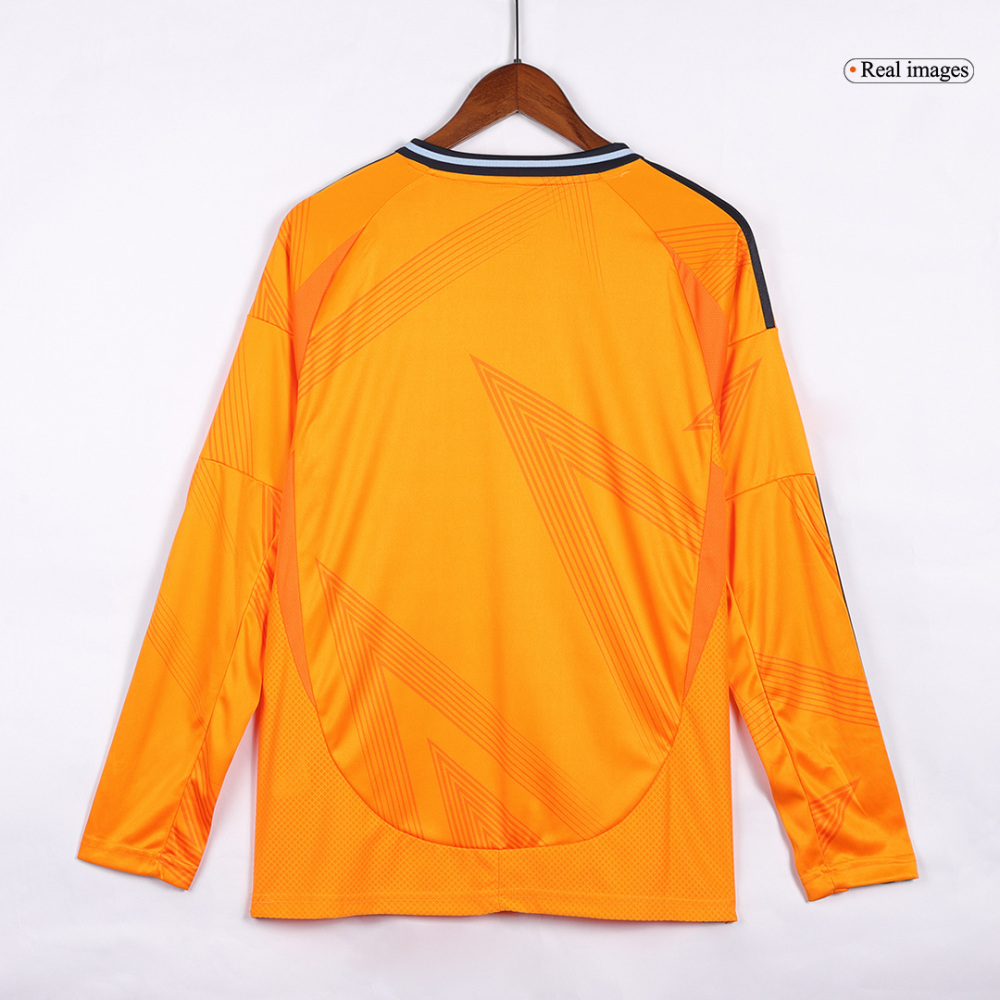 Real Madrid Away Long Sleeve Soccer Jersey