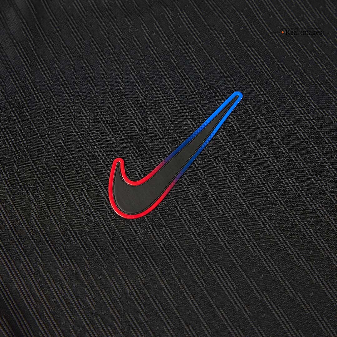 Barcelona Away Authentic Soccer Jersey - Spotify Logo Without Text
