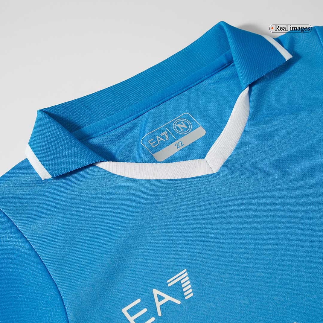 Napoli Home Kids Soccer Jerseys Kit