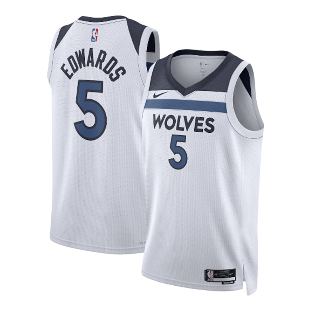 EDWAROS #5 Minnesota Timberwolves NBA Jersey 2026 - Association Edition