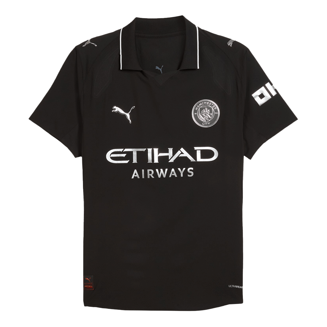 FODEN #47 Manchester City Away Authentic Soccer Jersey 2025/26
