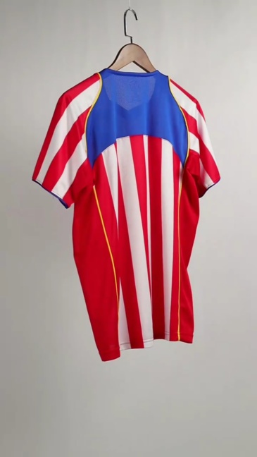 Vintage Soccer Jersey Atletico Madrid Home 2004/05