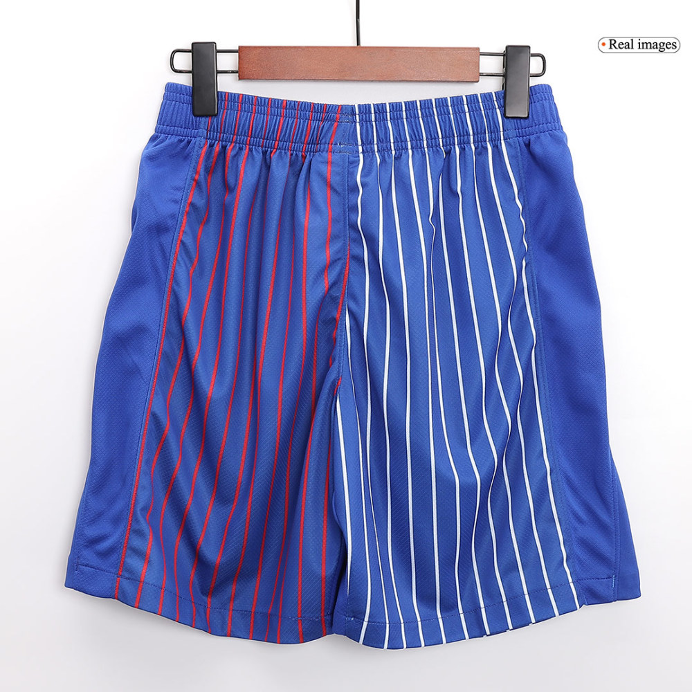 France Away Soccer Shorts