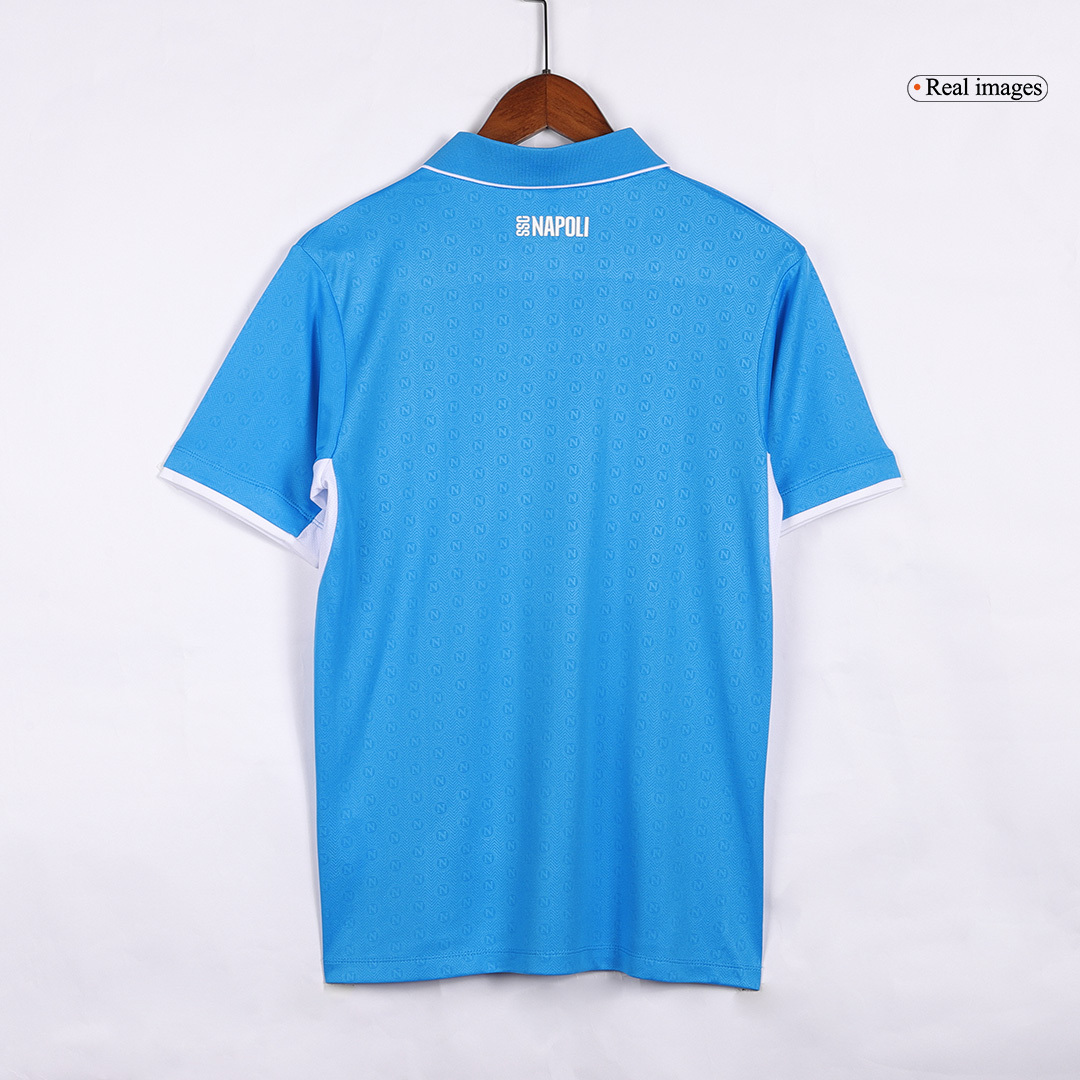 Napoli Home Authentic Soccer Jersey