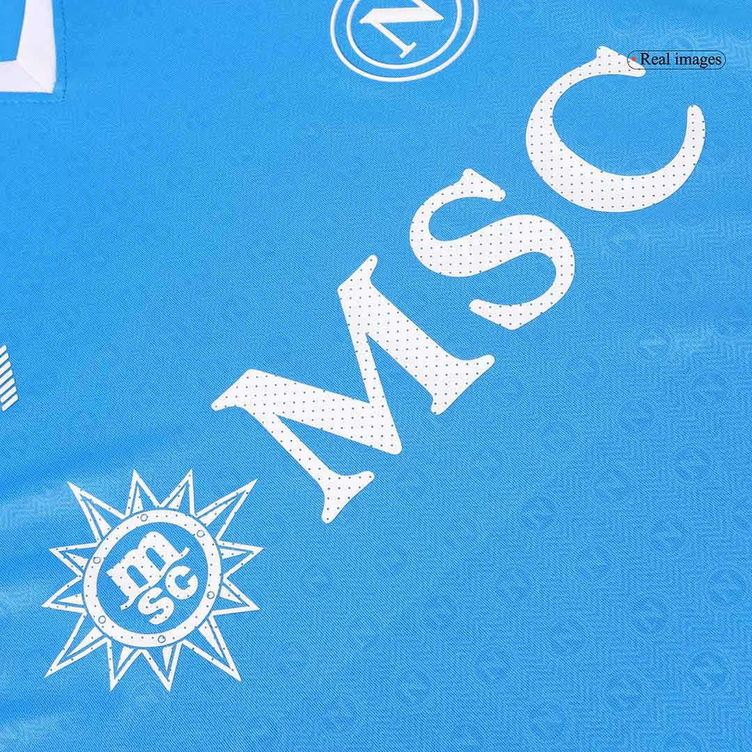 Napoli Home Authentic Soccer Jersey