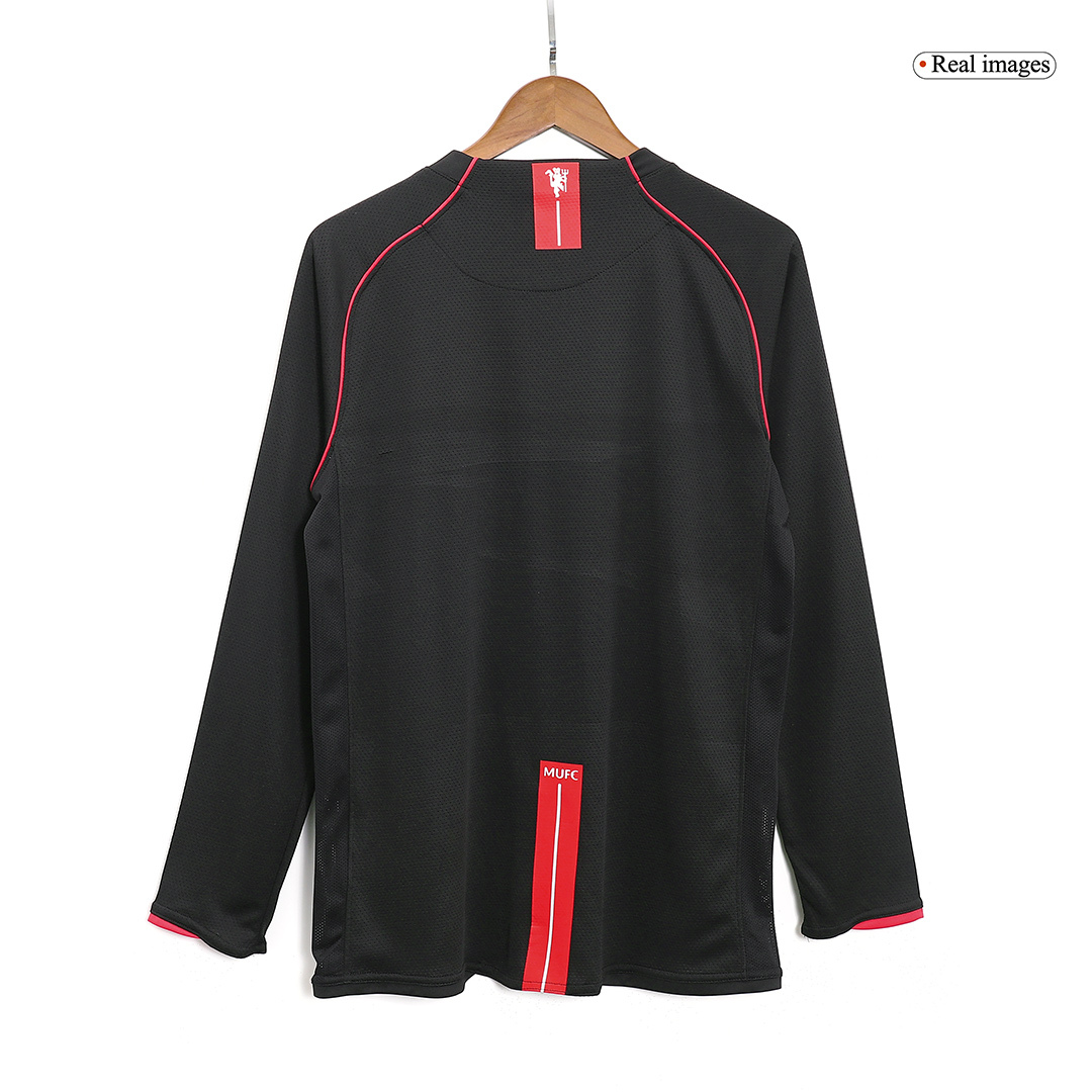 Vintage Soccer Jersey Manchester United Away Long Sleeve 2007/08