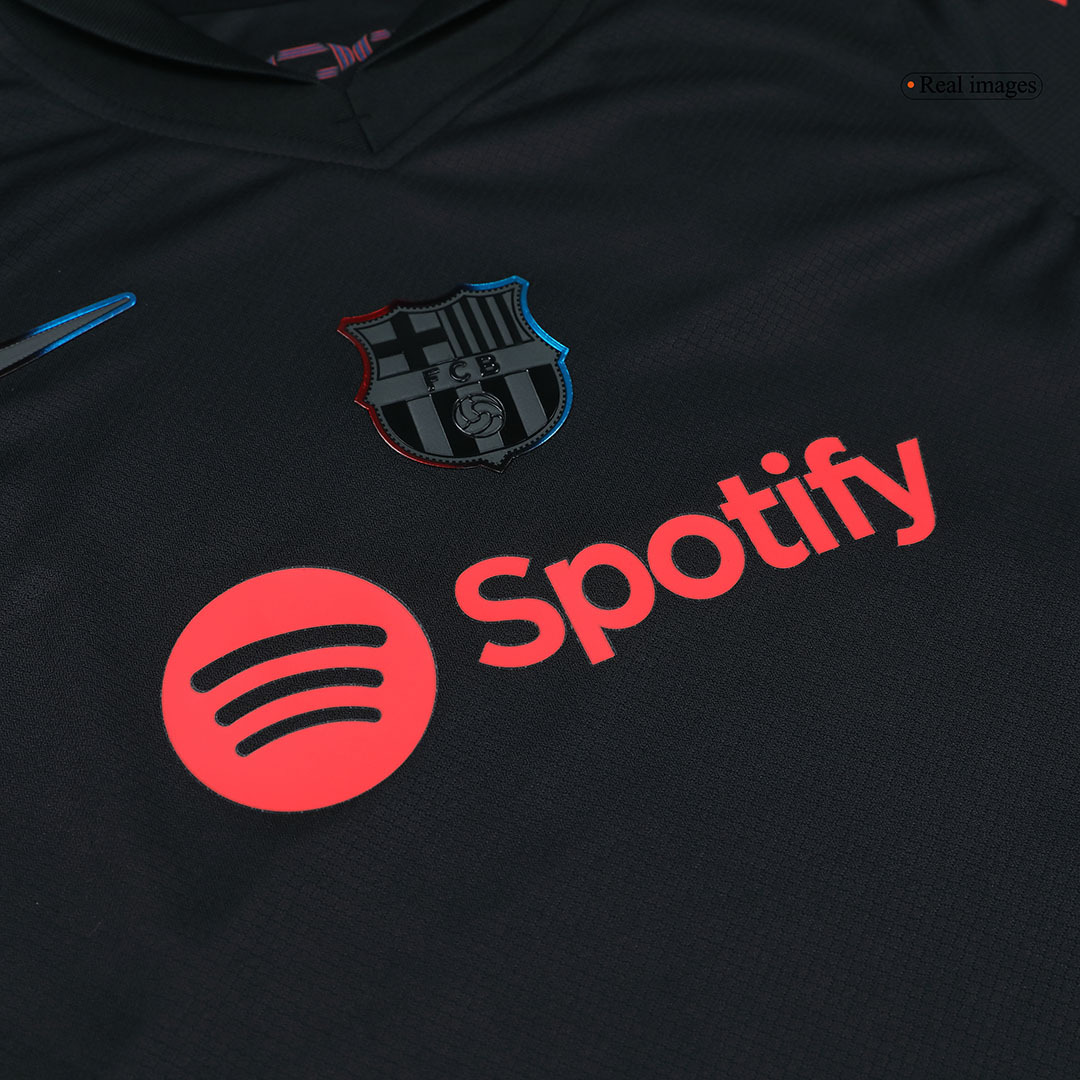 Barcelona Away Kids Soccer Jerseys Kit