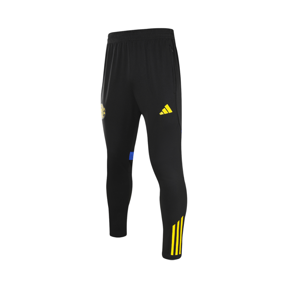 Manchester United 1/4 Zip Tracksuit 2025/26 Kids Black