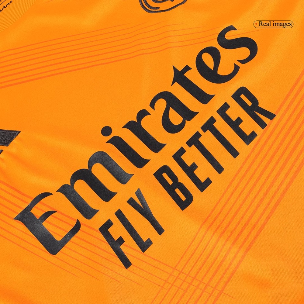 Real Madrid Away Long Sleeve Soccer Jersey