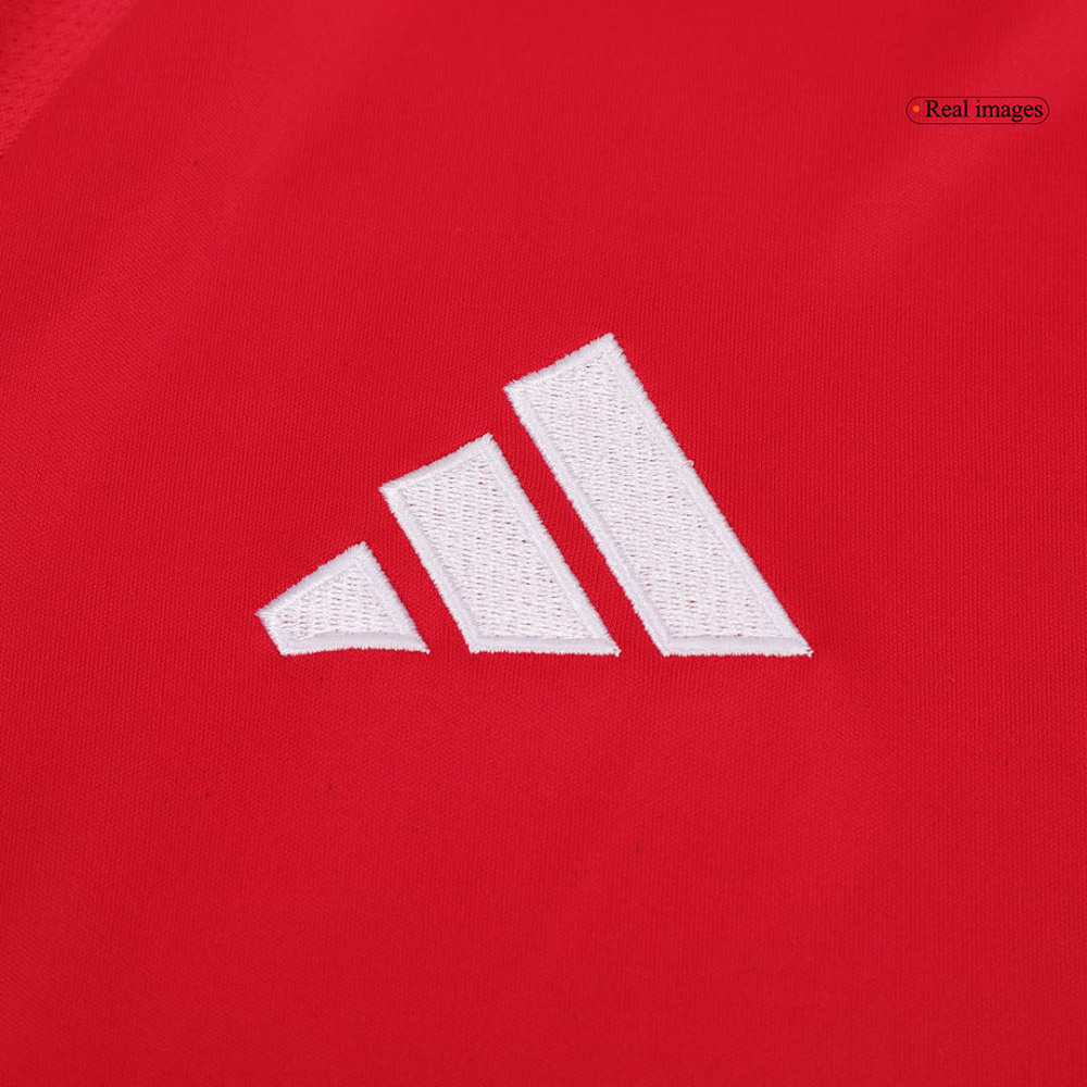 Manchester United Home Long Sleeve Soccer Jersey