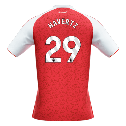 HAVERTZ #29 Arsenal Home Soccer Jersey 2025/26
