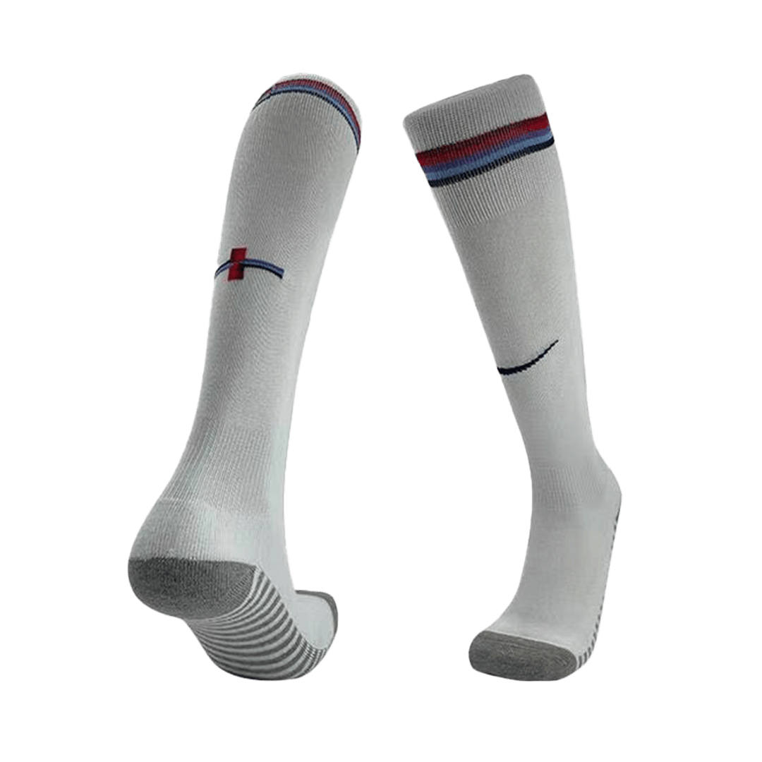 England Home Soccer Socks