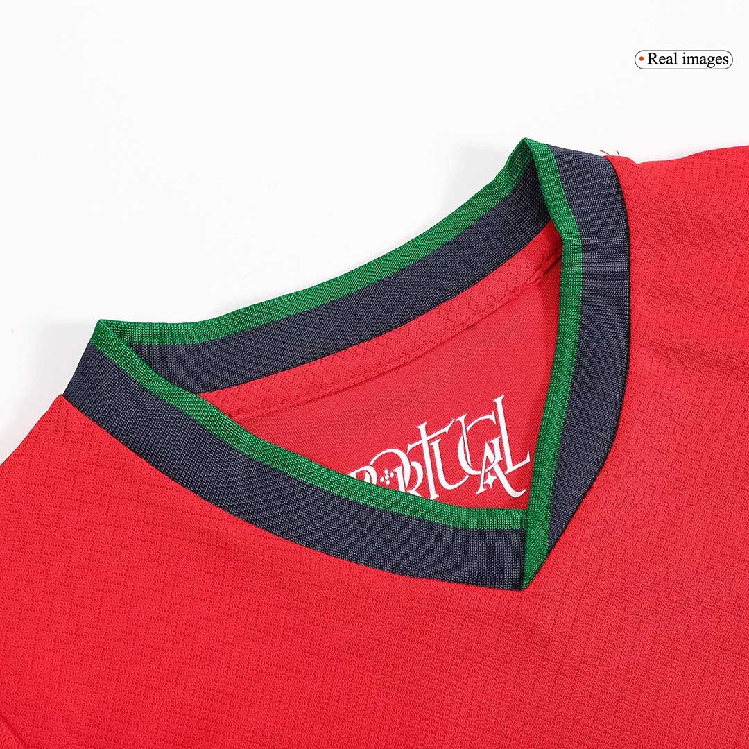 Portugal Home Kids Soccer Jerseys Kit EURO