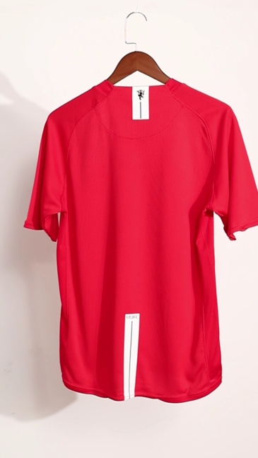 Vintage Soccer Jersey ROONEY #10 Manchester United Home 2007/08 - UCL Final