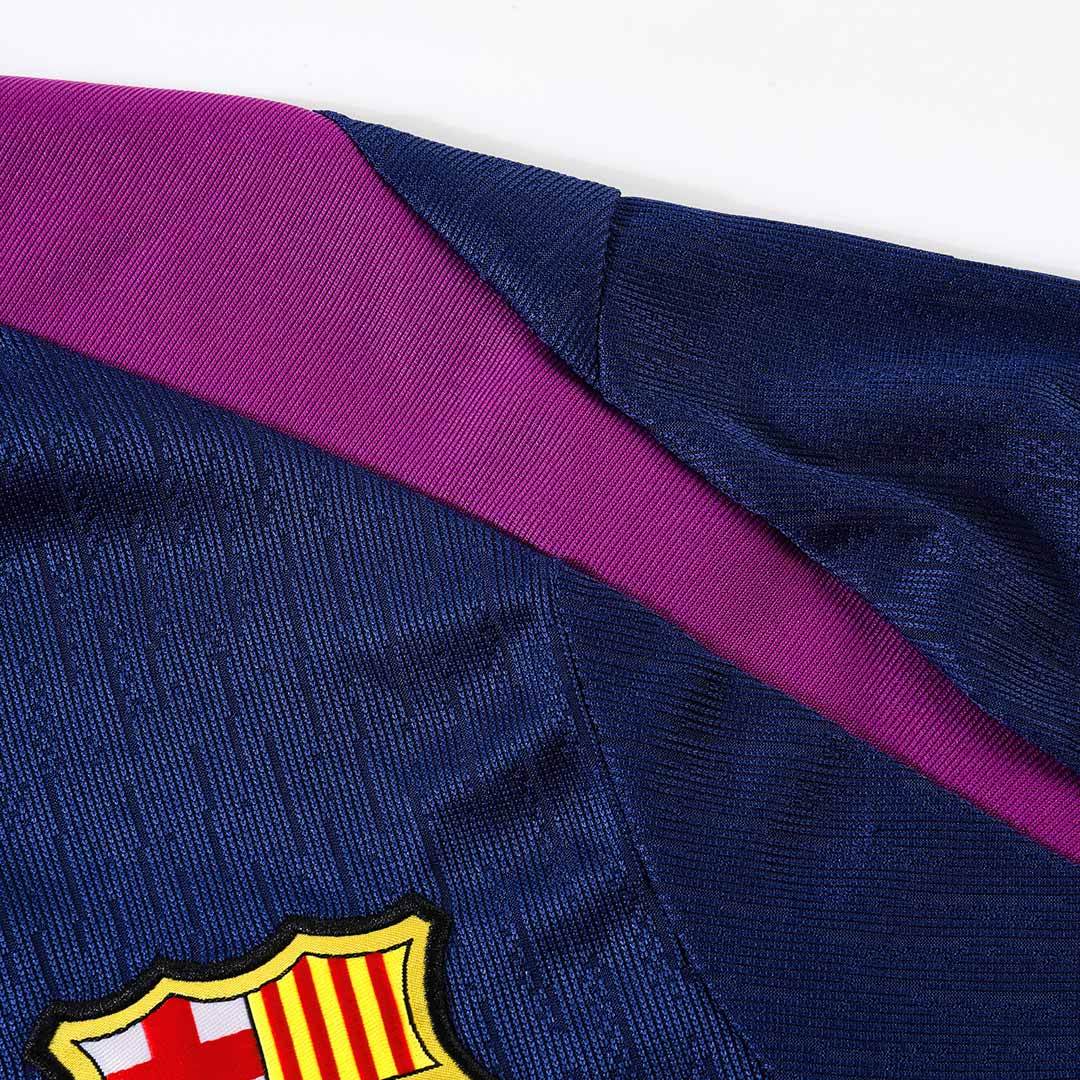 Barcelona 1/4 Zip Tracksuit 2025/26 Navy