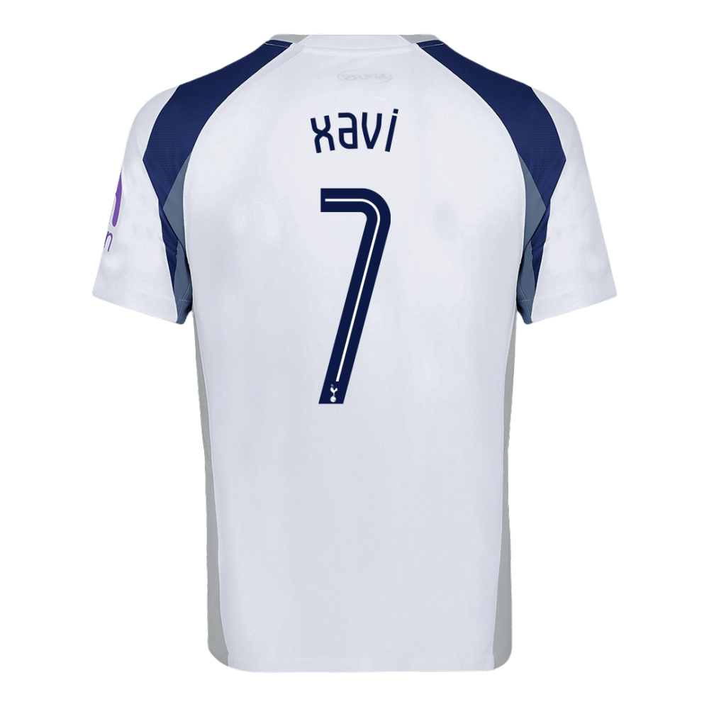 XAVI #7 Tottenham Hotspur Home Soccer Jersey 2025/26 -UCL