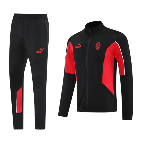 AC Milan Jacket Tracksuit 2025/26 Black