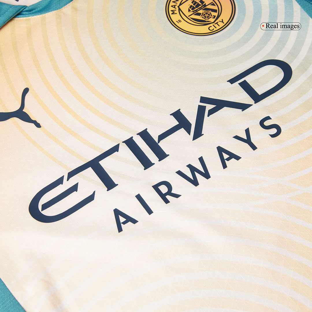 FODEN #47 Manchester City Fourth Away Authentic Soccer Jersey - Definitely City