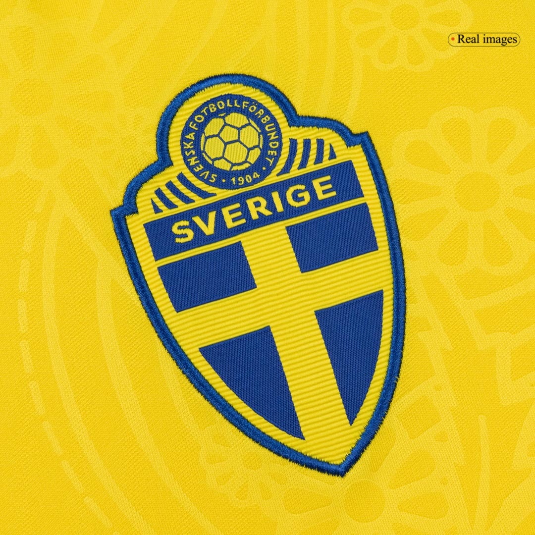 Sweden Home Soccer Jersey World Cup 2026