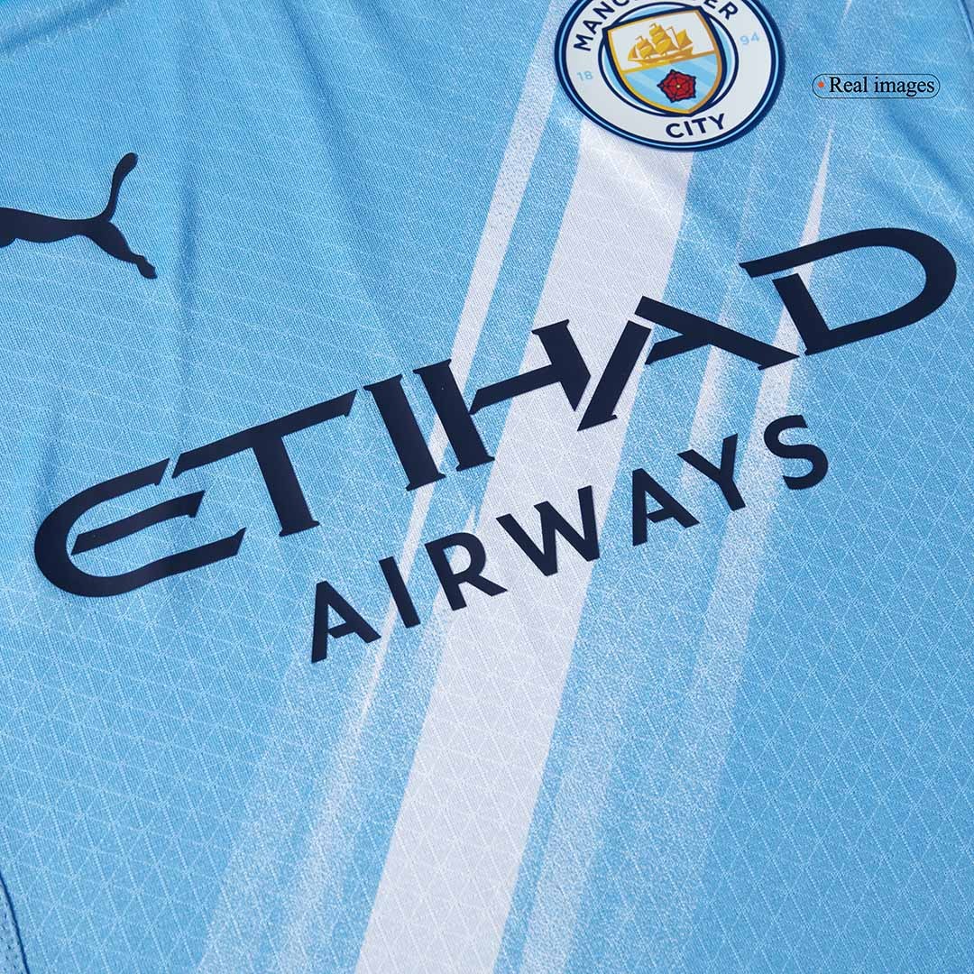 HAALAND #9 Manchester City Home Authentic Soccer Jersey 2025/26 - Club World Cup