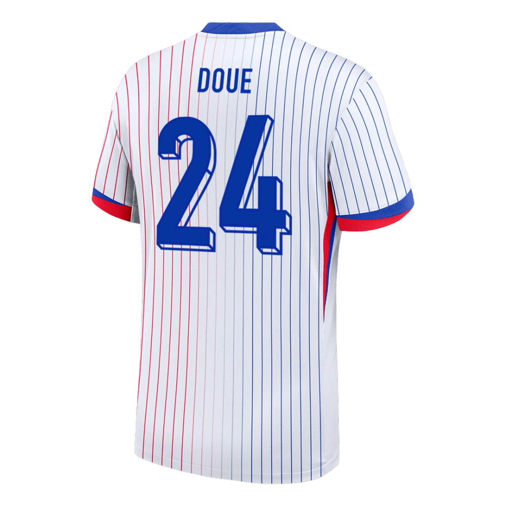 DOUE #24 France Away Soccer Jersey