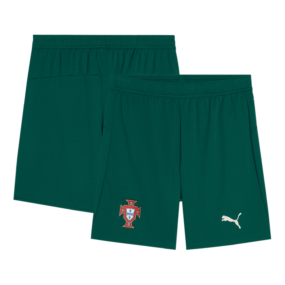 Portugal Home Soccer Shorts 2025