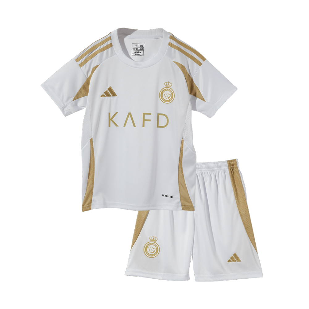 RONALDO #7 Al Nassr Third Away Kids Soccer Jerseys Kit