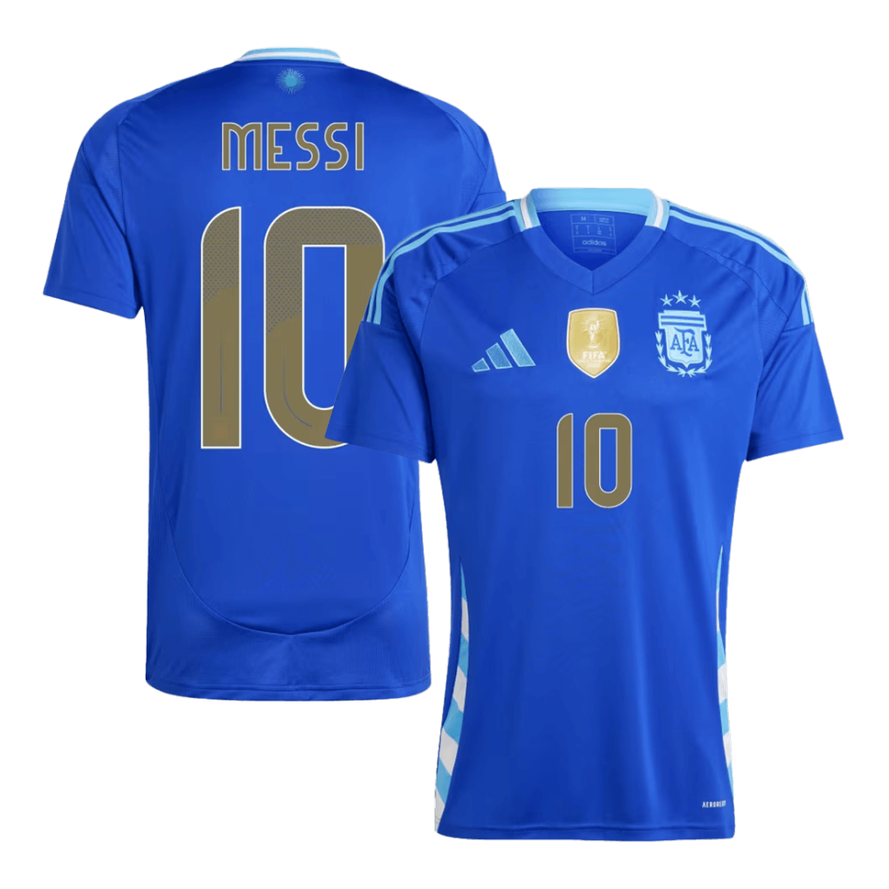 MESSI #10 Argentina Away Soccer Jersey