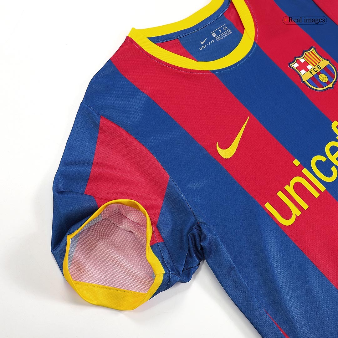 Vintage Soccer Jersey PUYOL #5 Barcelona Home 2010/11