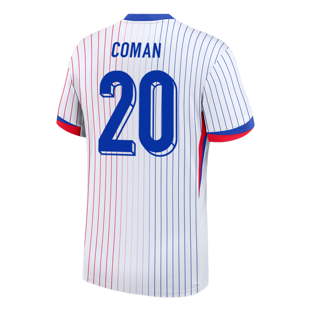 COMAN #20 France Away Soccer Jersey