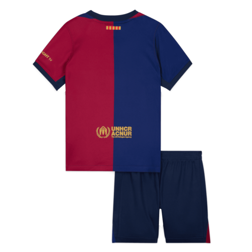 Barcelona X Travis Scott Home Kids Soccer Jerseys Kit