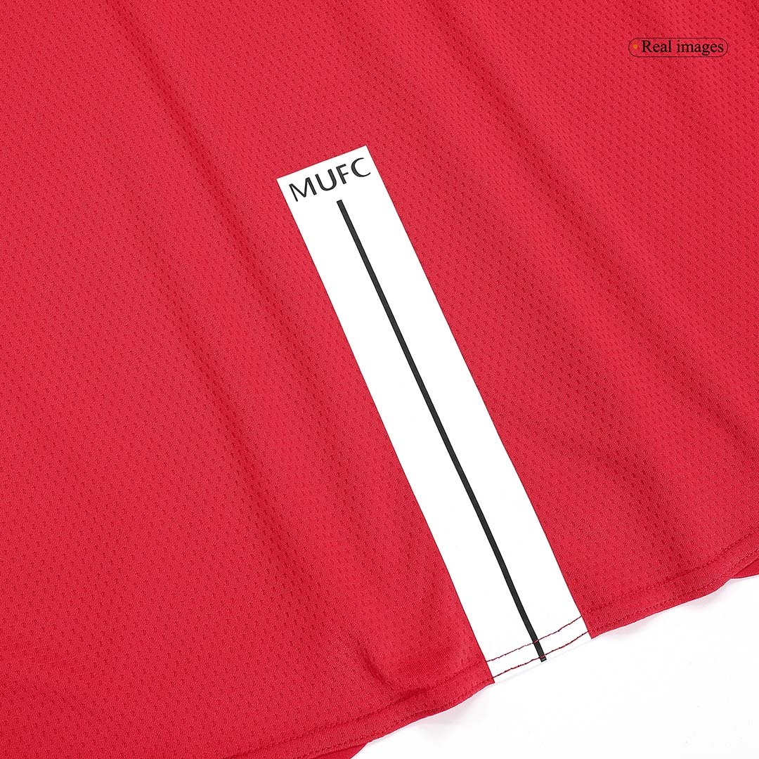 Vintage Soccer Jersey ROONEY #10 Manchester United Home 2007/08 - UCL Final