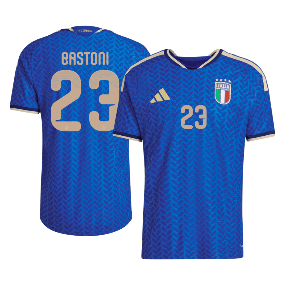 BASTONI #23 Italy Home Player Version Jersey World Cup 2026