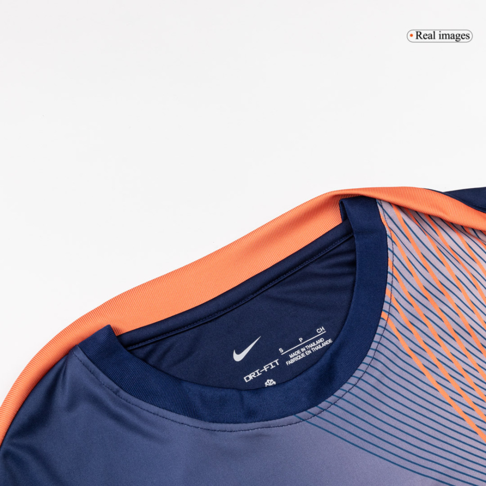 Barcelona Pre-Match Soccer Jersey 2025/26 Orange&Black