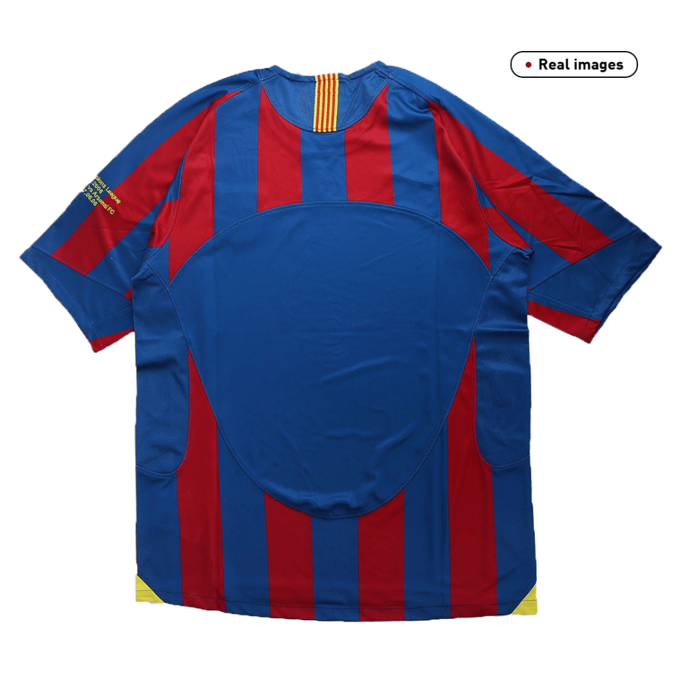 Vintage Soccer Jersey Barcelona Home 2005/06 - UCL Final