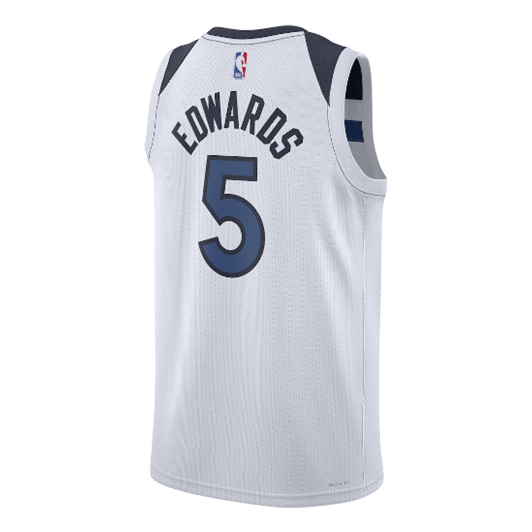 EDWAROS #5 Minnesota Timberwolves NBA Jersey 2026 - Association Edition