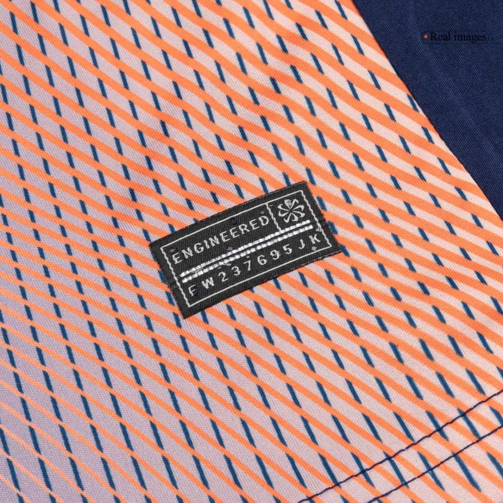 Barcelona Pre-Match Soccer Jersey 2025/26 Orange&Black