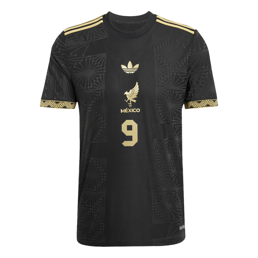 RAÚL #9 Mexico Third Away Authentic Soccer Jersey 2025 -Gold Cup