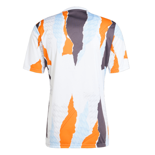 Real Madrid Pre-Match Soccer Jersey White