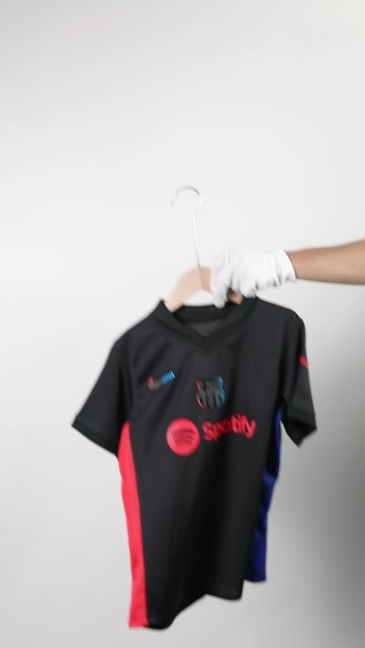 Barcelona Away Kids Soccer Jerseys Kit