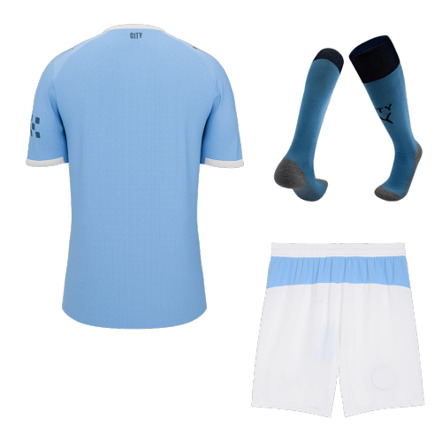 Manchester City Home Jerseys Full Kit 2025/26