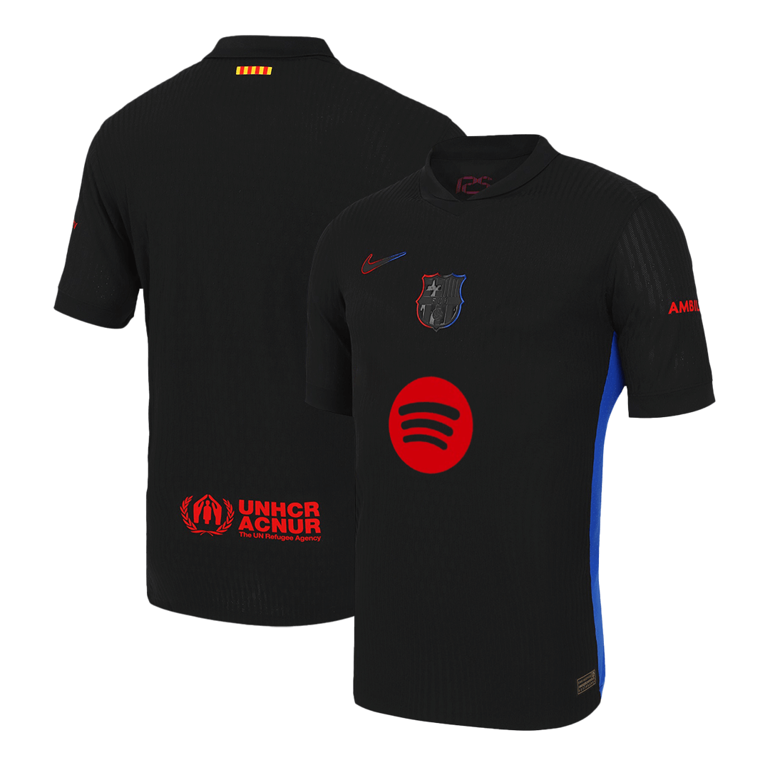 Barcelona Away Authentic Soccer Jersey - Spotify Logo Without Text 24/25