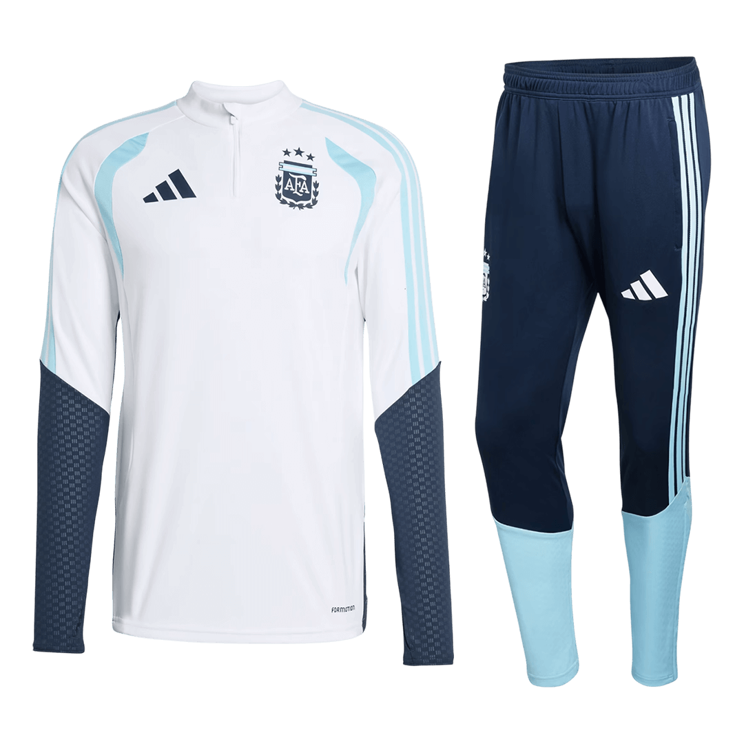 Argentina 1/4 Zip Tracksuit 2026 White