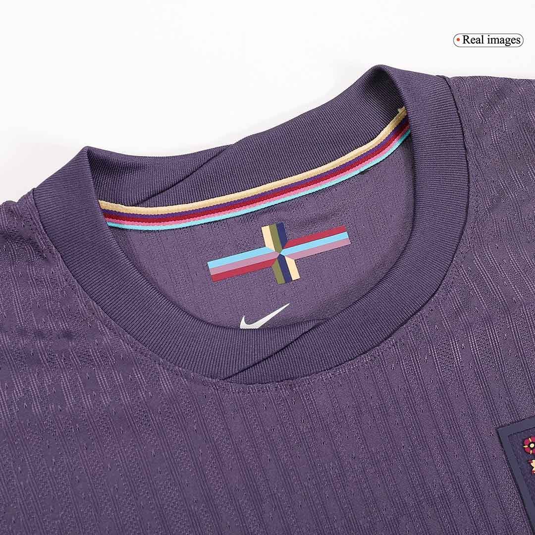 England Away Authentic Soccer Jersey EURO