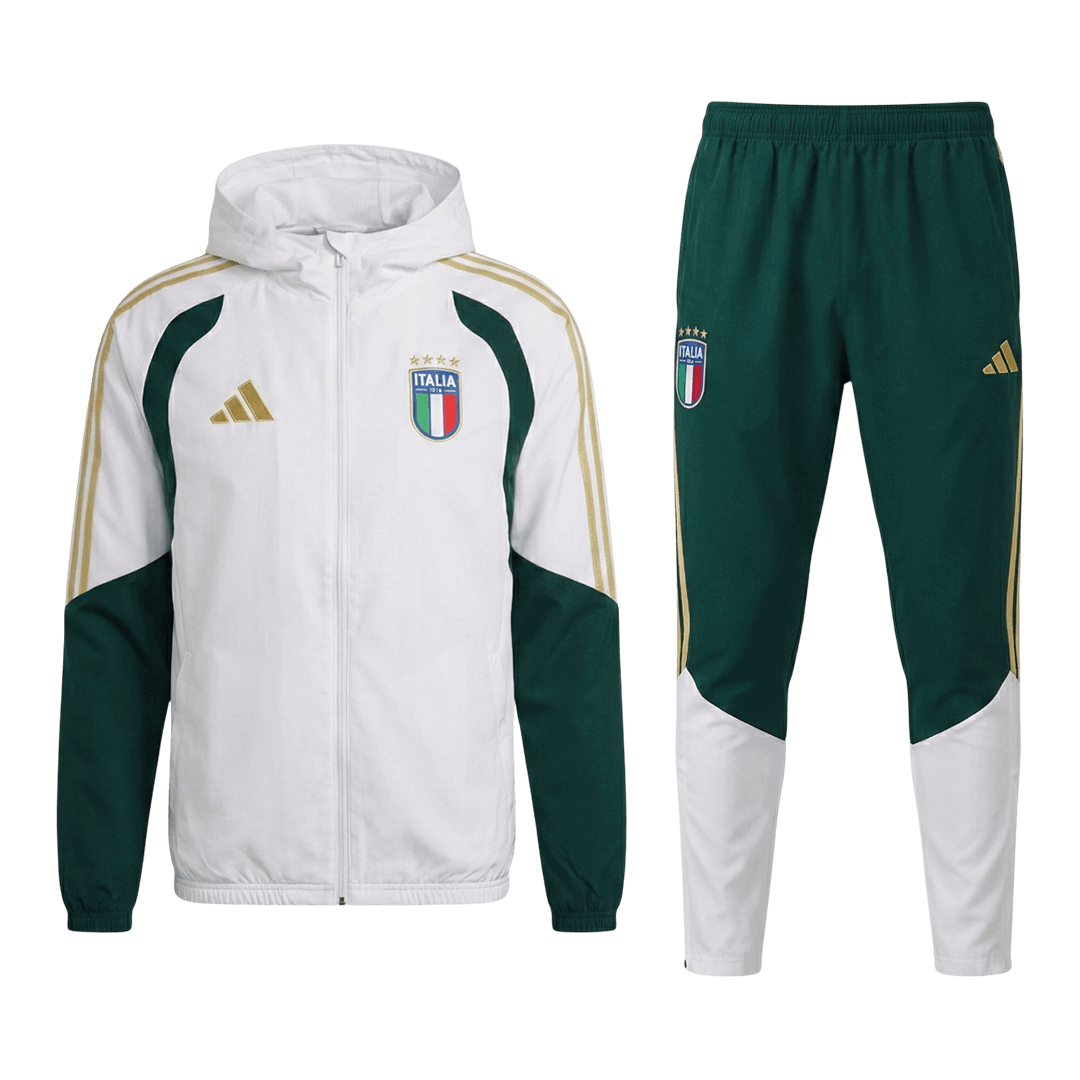 Italy Hoodie Tracksuit 2026 White
