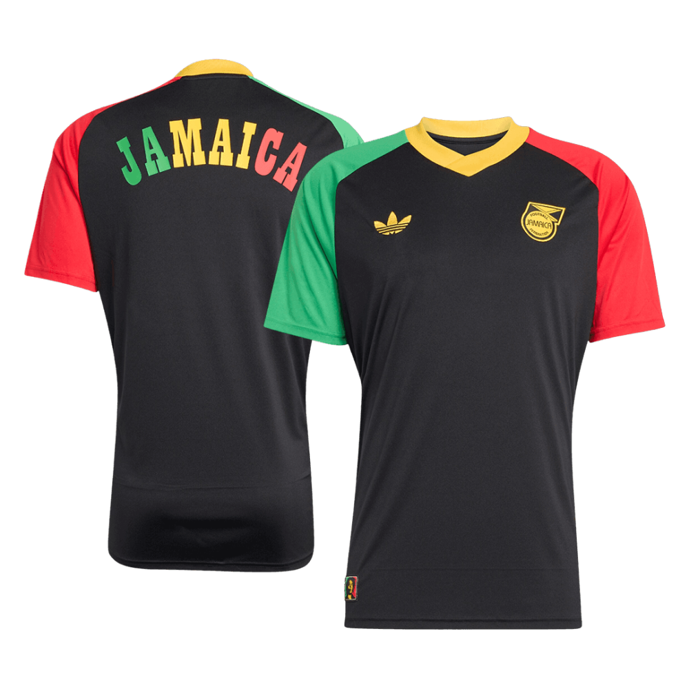Jamaica Pre-Match Soccer Jersey World Cup 2026 Black
