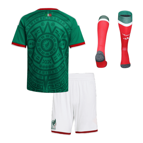 Mexico Home Kids Soccer Jerseys Full Kit World Cup 2026