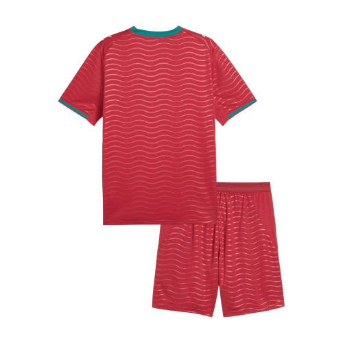 Portugal Home World Cup Kids Soccer Jerseys Kit 2026