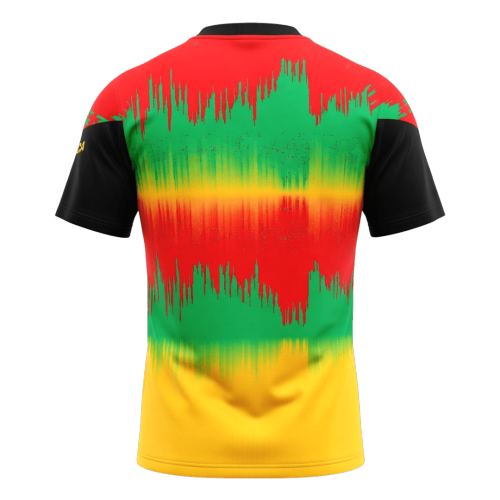 Jamaica Pre-Match Soccer Jersey World Cup 2026 Colorful